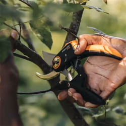 Fiskars Plus PowerLever P721 pruning shears Bypass Black, Orange - Additional view 4