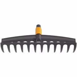 Fiskars 135051, Garden rake, Black, Orange, Plastic, 152 mm