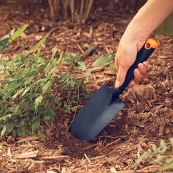 Fiskars Ergo Garden trowel Steel Black