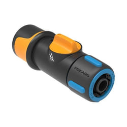 Fiskars 1027086 water hose fitting Hose connector Black, Blue, Orange 1 pc(s)