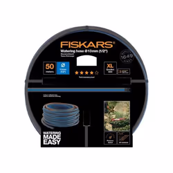 Fiskars 1027106, 50 m, Above ground, Blue, Grey, 1.3 cm, 1/2, Finland