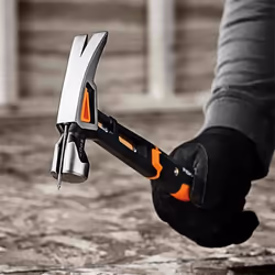 Fiskars 1020214 hammer Claw hammer Black, Metallic, Orange - Additional view 4