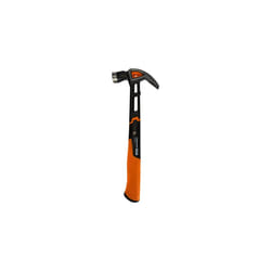 Universal Hammer IsoCore L with Curved Claw, Length: 34 cm, Weight: 779 g, Black/Orange, 1027203