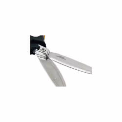 Fiskars PowerArc Heavy-Duty Scissors, Up to 30% More Power, Length 21cm, Durable Stainless Steel Blade/Plastic Handles, Black/Orange, 1027204