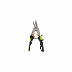 PowerGear Aviation Snip Right Cut, 40% More Power, Length 24,7cm, Heat-Treated Steel Blade/Plastic Handle, Black/Green/Orange, 1027208