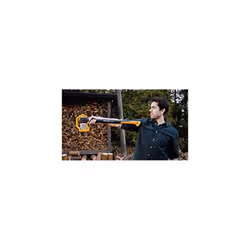 Chopping Axe S X10, Storage and Carrying Case Included, Length: 44 cm, Non-Stick Coating, High Steel Blade/Fibreglass Handle, Black/Orange, 1015619