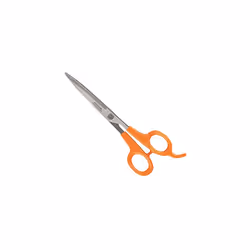 Fiskars Hairdressing Scissors, Total Length: 17 cm, Quality Steel/Synthetic Material, Classic, 1003025