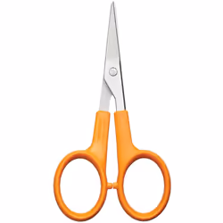 Fiskars Embroidery Scissors, Length: 10 cm, For Right- and Left-handed Users, Stainless Steel Blade/Plastic Handles, Orange, ...
