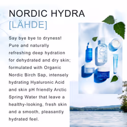 Lumene Nordic Hydra Arctic Aqua Foaming Cleanser - Daily Facial Cleanser that Purifies Skin and Removes Waterproof Makeup - pH Friendly Foaming Face W