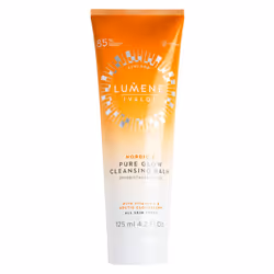 Lumene Nordic C Pure Glow Cleansing Balm - Make Up Remover Balm with Vitamin C for Skin Radiance - Vegan Eye Makeup Remover & ...