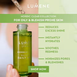 Lumene Nordic Clear [Tyyni] Balancing Daily Serum - Hydrating Niacinamide Serum for Oily  Combination & Acne-Prone Skin - Helps to Reduce the Appearan
