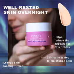 Nordic Bloom [LUMO] Anti-wrinkle & Firm Night Moisturizer with Pre-Retinol Complex, Vegan 50 ml