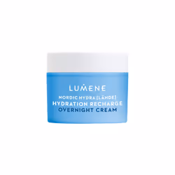 Nordic Hydra [LÃHDE] Hydration Recharge Overnight Cream with Hyaluronic Acid and Oat Pre & Postbiotics, Vegan 50 ml