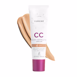 Lumene Color Correcting CC Cream - Lightweight Foundation with Medium Coverage - Redness Reducing Face Makeup for a Glowing C ...