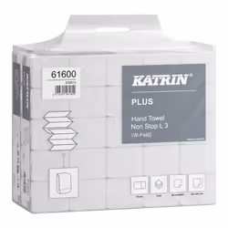 Katrin 61600 paper towels 90 sheets White - Additional view 4