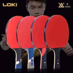 Loki 7/8/9 Star Professional Ping Pong Racket  Attack-Loop High Sticky Table Tennis Racket Ping Pong Bat Carbon Blade Paddle - 8 Star Short Handle