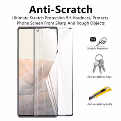 2PCS Full Cover Tempered Glass For Google Pixel 9 8A 8 7 6 6A Pro XL Glass Screen Protector Film