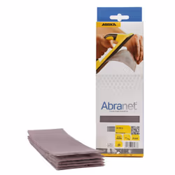Mirka Abranet Mesh Sanding Strips 80 x 230 mm | Velcro Sanding Sheets | Grain P180 | Pack of 10 | AE175F1018 | for Dust Sandi ...