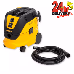 Mirka Dust Extractor 1230 L PC GB 230V With Mirka Antistatic Hose 27mm x 4m