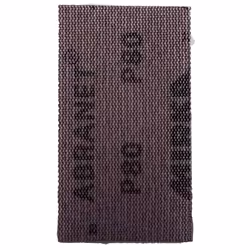 Mirka Abranet 70x125mm P80 Grit 50x HookNLoop Dust Free Sanding Abrasive Strips
