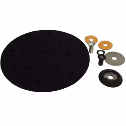 Mirka 8295494111 Sanding HookNLoop Backing Pad UNI 150mm 5/16+ M8 Grip 61 Hole