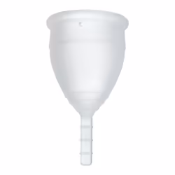 Reusable Menstrual Cup - Violet - model 2 For Normal Or Heavy Flow - (En Version)