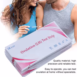 10Pcs Ovulation Test Strips Pregnancy Predictor Urine Monitor Detection Stick
