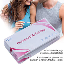 10Pcs Ovulation Test Strips Pregnancy Predictor Urine Monitor Detection Stick