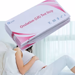 10Pcs Ovulation Test Strips Pregnancy Predictor Urine Monitor Detection Stick
