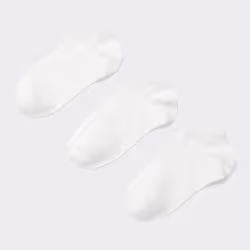 Gu By Uniqlo Short Socks 3p - 01 OFF WHITE/ONE SIZE