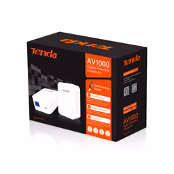 TENDA POWERLINE ADAPTER KIT AV1000 WIRELESS TWIN PACK PH3