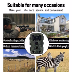 1080P Infrared High-Definition Hunting Camera Courtyard  Hunting Camera PR1000 Hunting Trap Game Support Memory Card Night Vision IP54