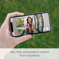 Ring Video Doorbell (2nd Gen) 1080p HD Advanced Motion Detection - Satin Nickel