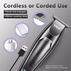 VGR Electric Hair Clippers, Hair Trimmer for Men, Cordless Haircut kit