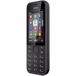 Nokia 208.1 RM-948 Classic Single Micro SIM Mobile Phone Black