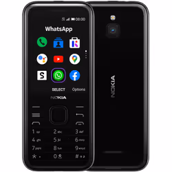 Nokia 8000 DS (4G, TA-1311) (4GB, Black)