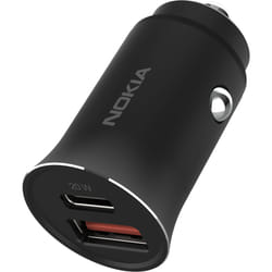 Nokia 8P00000210 mobile device charger Universal Black Cigar lighter Fast charging Auto