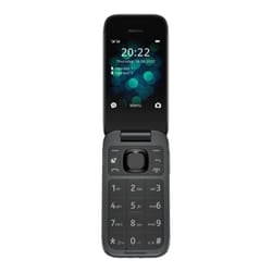 HMD Nokia 2660 Flip - 4G, VoLTE, 2,8"+1,77", 0,3MP, 48MB/128MB, Black