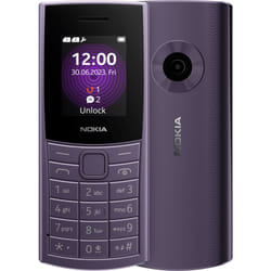 Nokia 110 4G (2023) 4.57 cm (1.8&quot;) 94.5 g Purple Feature phone