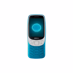 HMD Nokia 3210 (2024) - 4G, VoLTE, 2,4", 2MP, 64MB/128MB Scuba Blue, Bar, Dual SIM, 6.1 cm (2.4"), 2 MP, 1450 mAh, Blue