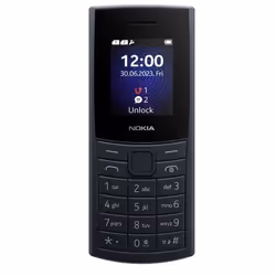Nokia 110 4G, Bar, Single SIM, 4.57 cm (1.8"), Bluetooth, 1450 mAh, Blue