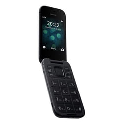 HMD Nokia 2660 Flip - 4G, VoLTE, 2,8"+1,77", 0,3MP, 48MB/128MB, Black