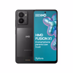 HMD FUSION X1 DS TA-1672 6/128 FLASHY, Dual SIM, 16.7 cm (6.56"), 720 x 1612 pixels, Bluetooth, 5000 mAh, Black