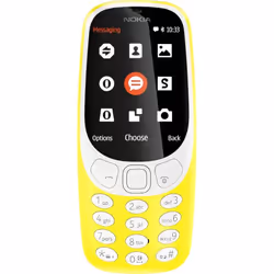 Nokia 3310, Bar, Dual SIM, 6.1 cm (2.4"), 2 MP, 1200 mAh, Yellow