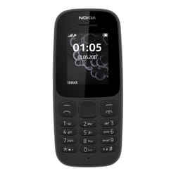 Nokia 105 4.57 cm (1.8") 73 g Black Feature phone