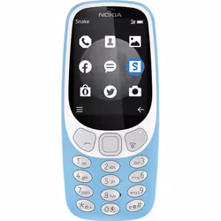 Nokia 3310, Bar, 6.1 cm (2.4"), 2 MP, Bluetooth, 1200 mAh, Blue