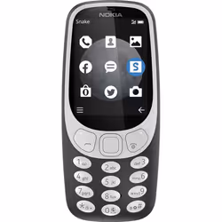 Nokia 3310, Bar, 6.1 cm (2.4"), 2 MP, Bluetooth, 1200 mAh, Grey