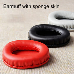 1 Pair Compact Earmuff Protective Durable - Red