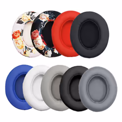 1 Pair Headphone Ear Pads for Beats-Studio 2.0/3.0 - White