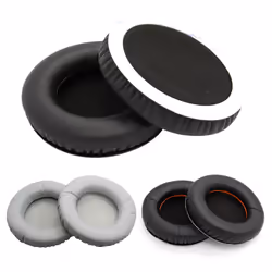 1 Pair Ear Pads for Steelseries-siberia V1/2/3 - Black, Earpad